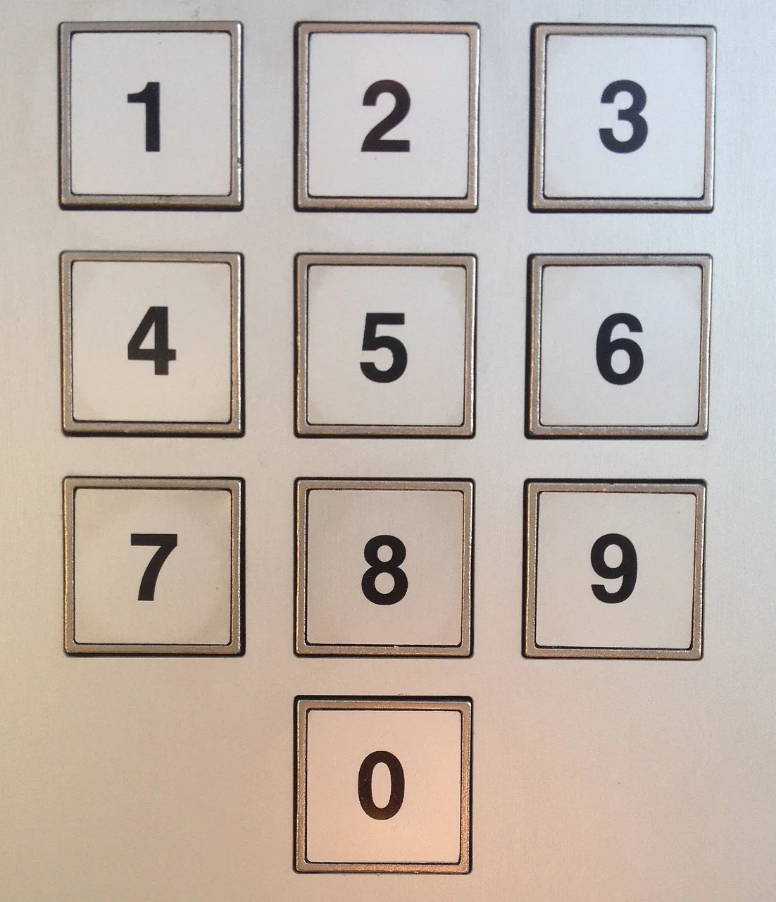tastatur, nummer tastatur, talfelt, input, pin